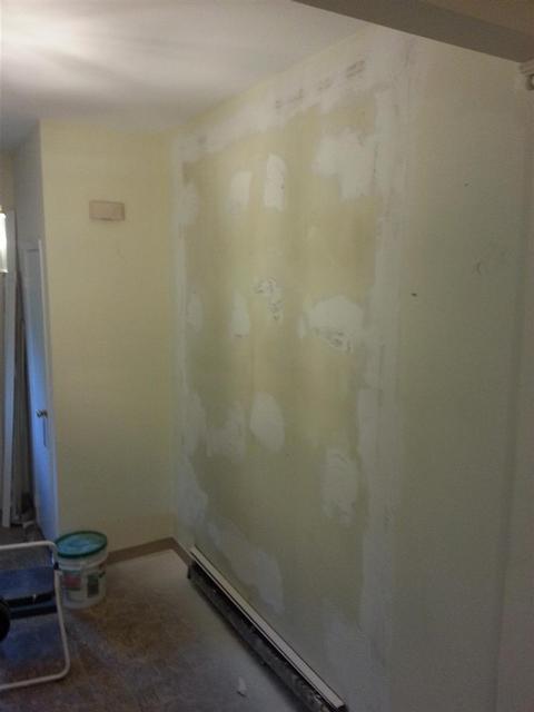 65:  Some spackle work has things shaping up nicely.