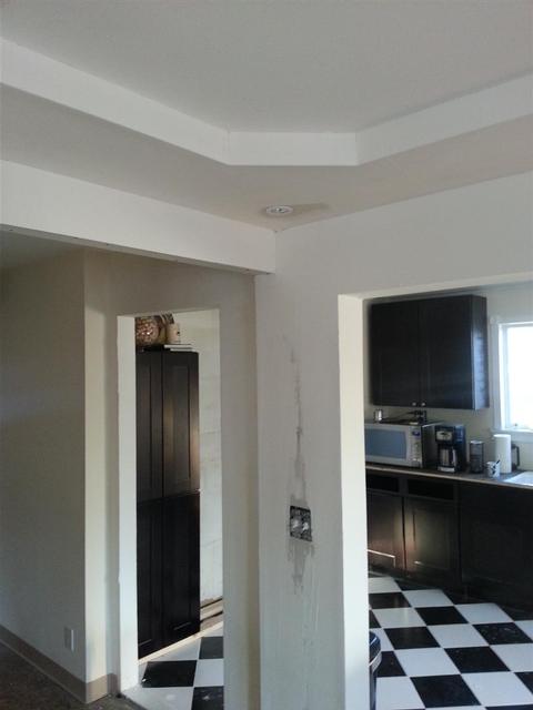 184: The drywall and mud is all up and ready to go.